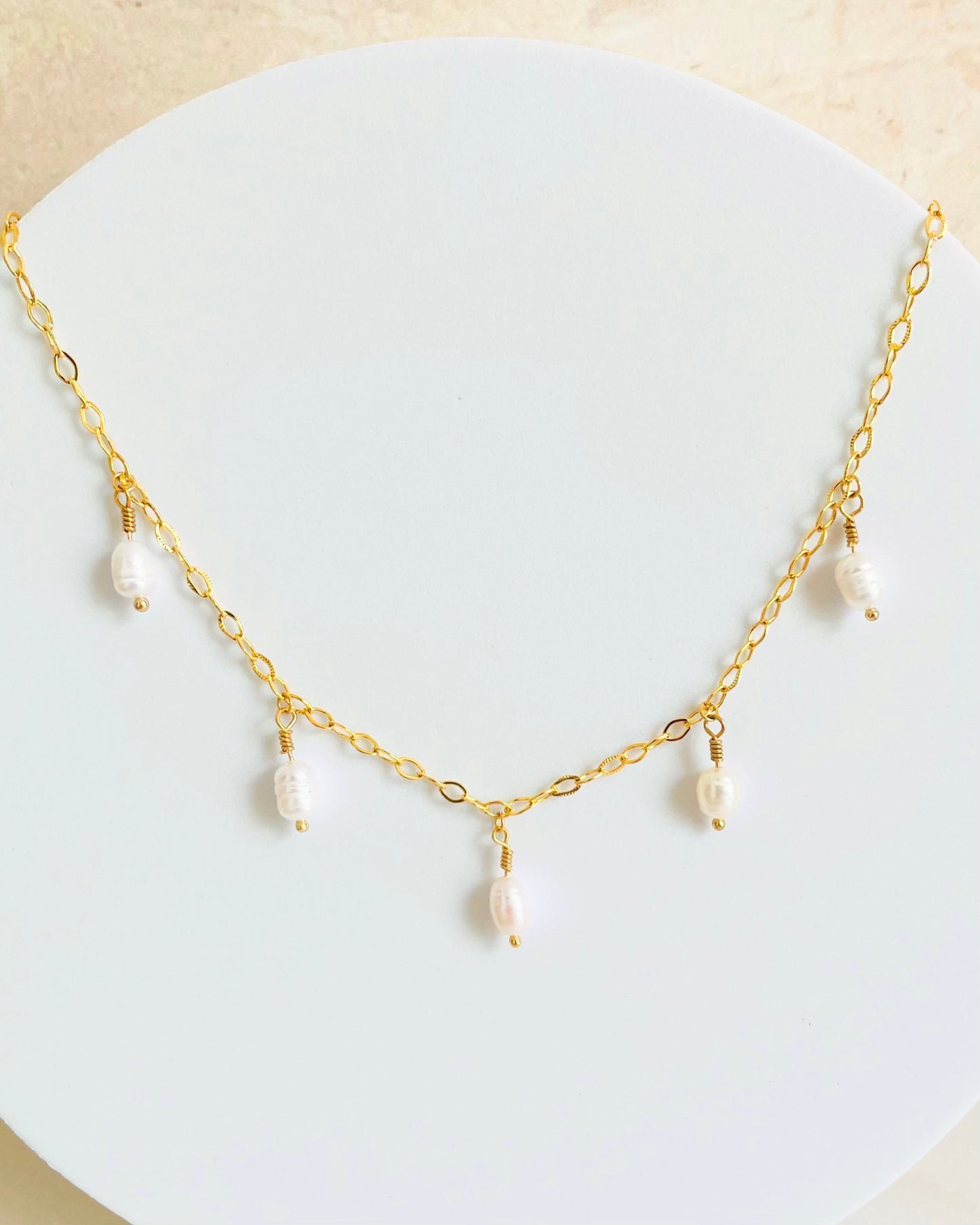 Collar Charlotte - Perlas