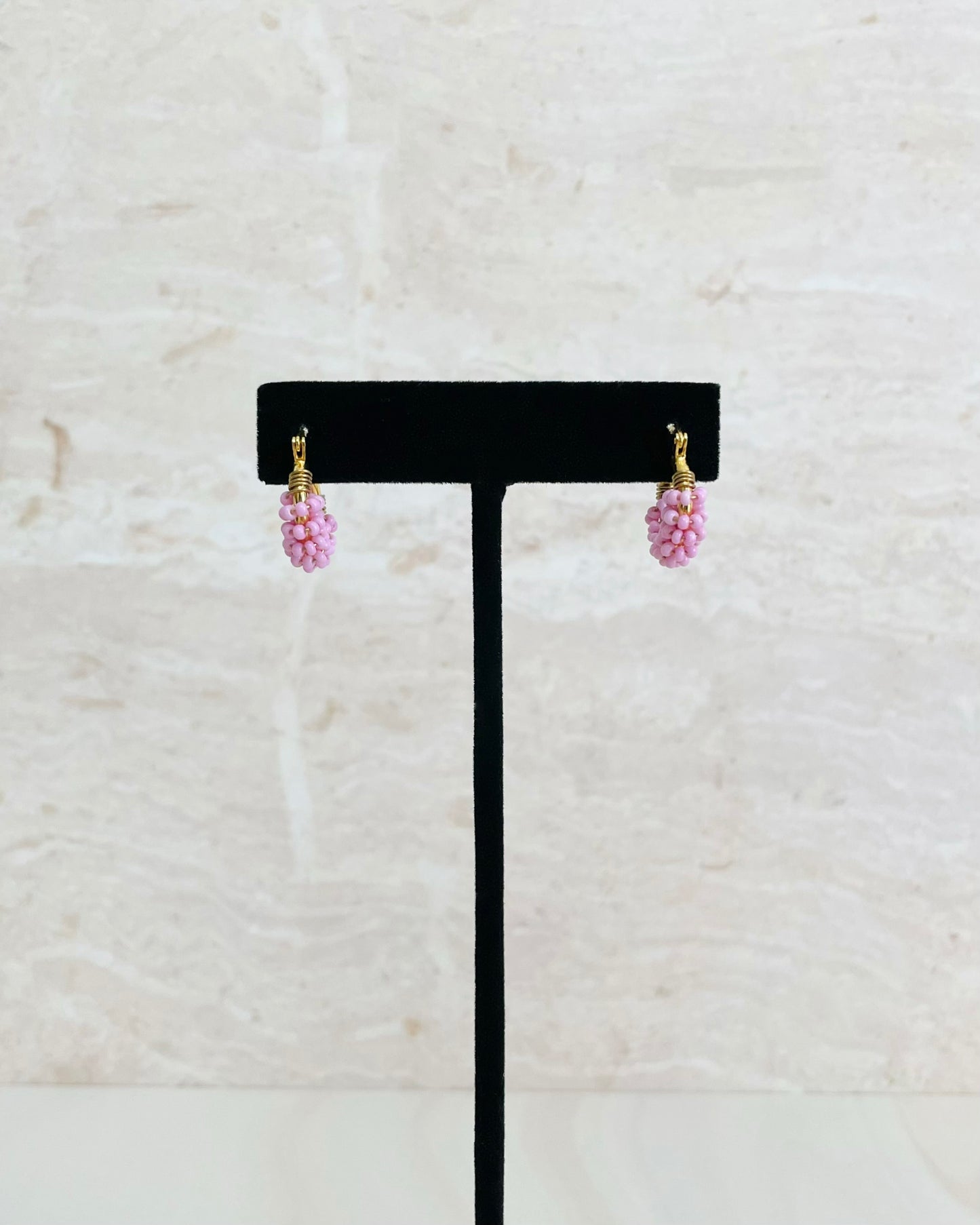Arracadas Olimpia - Rosa Pastel