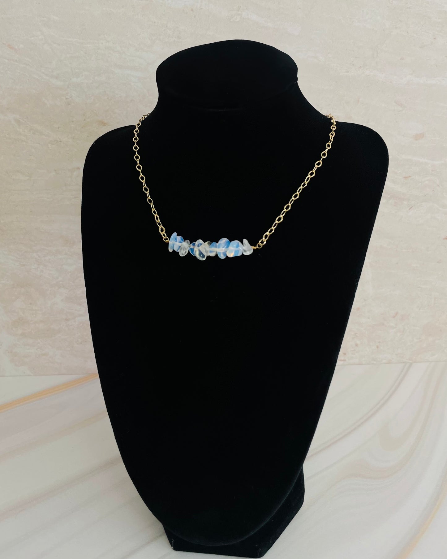 Collar Briseida - Ópalo