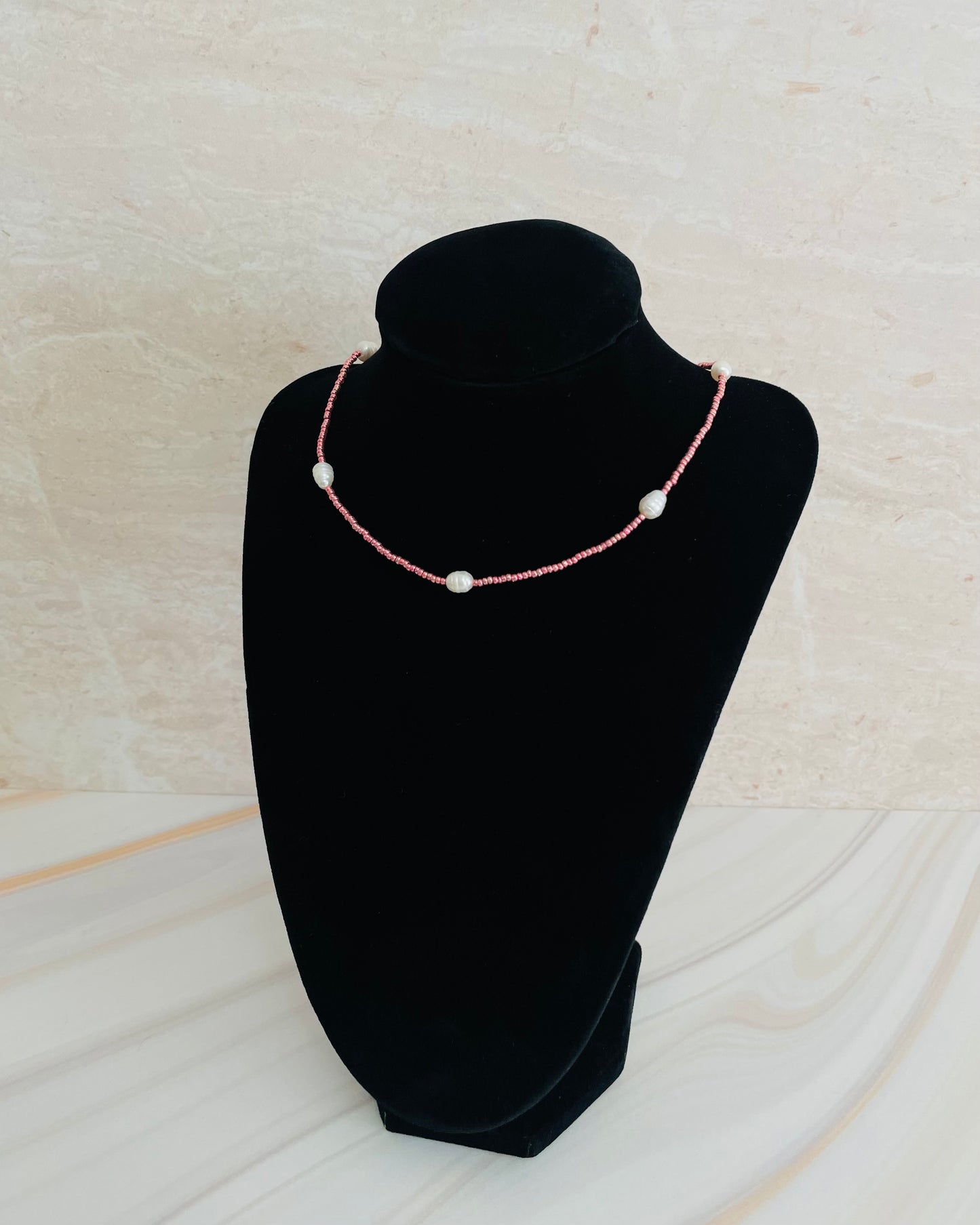 Collar Anthea - Rosa