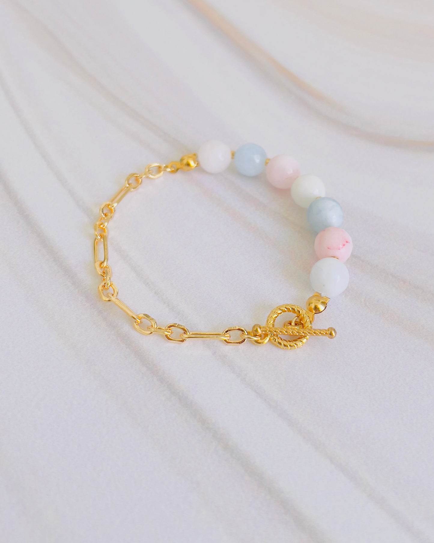 Pulsera Sienna - Ágata Facetada