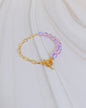 Pulsera Sienna - Cuarzo Electrificado Morado